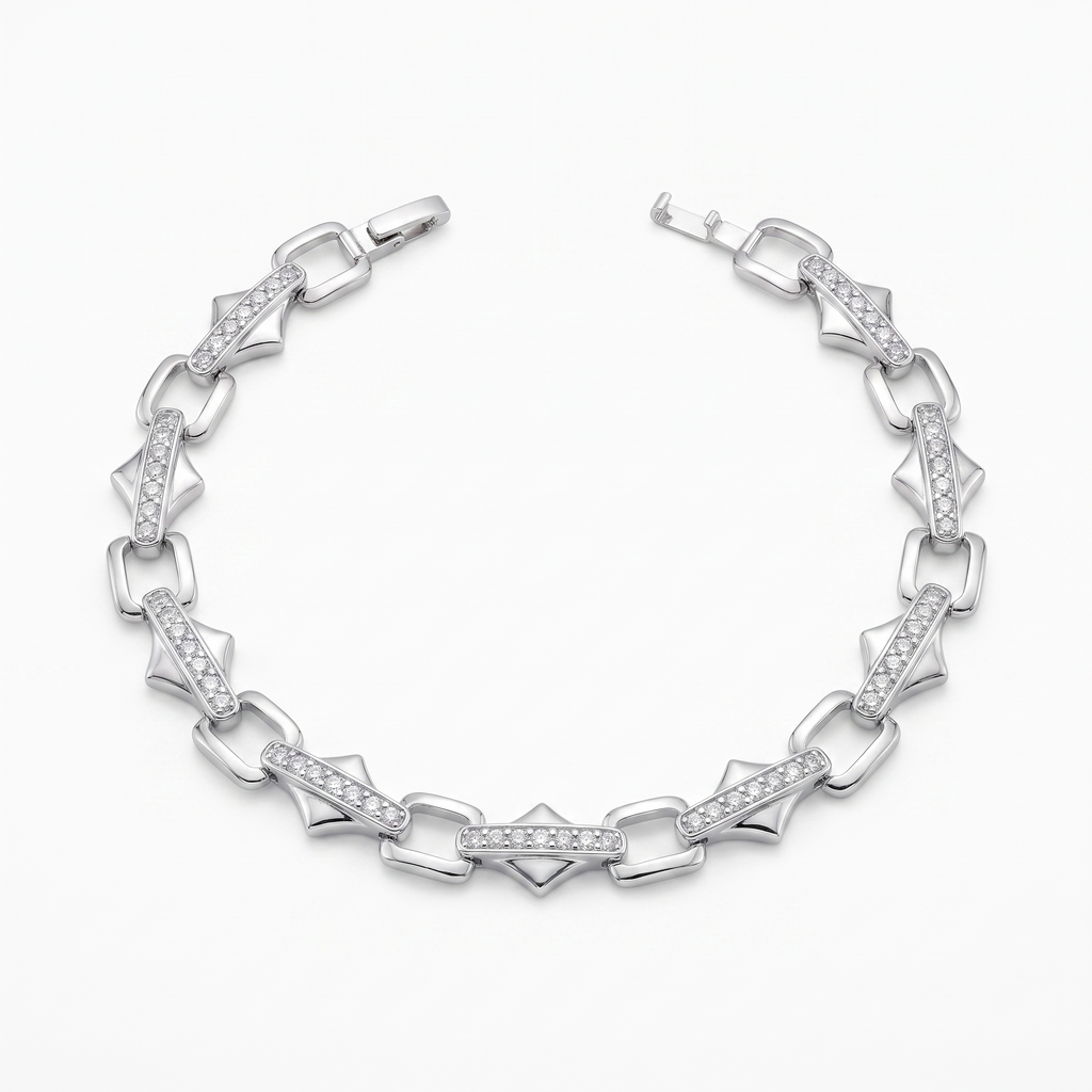 Lucienne Pavé Link Bracelet