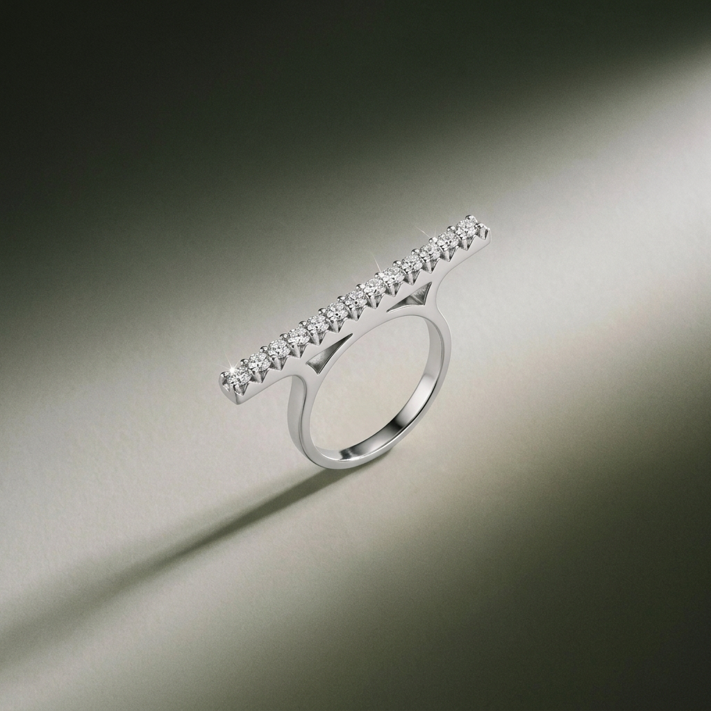 Vespera Stone Bar Ring