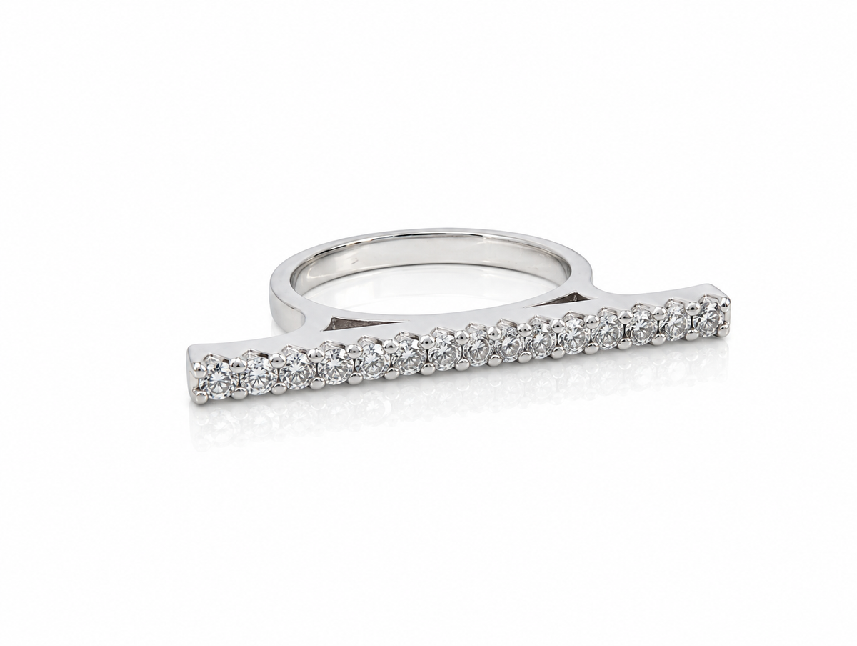 Vespera Stone Bar Ring