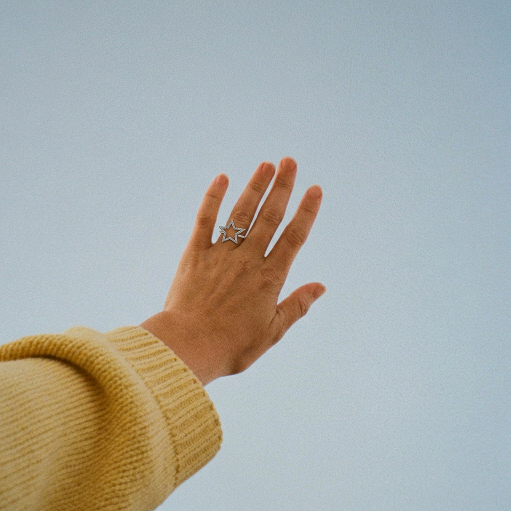 Celeste Star Ring