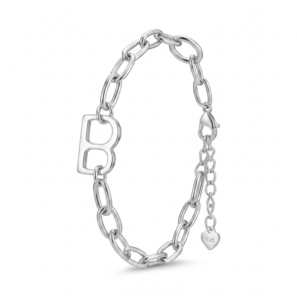 Signature B Link Bracelet