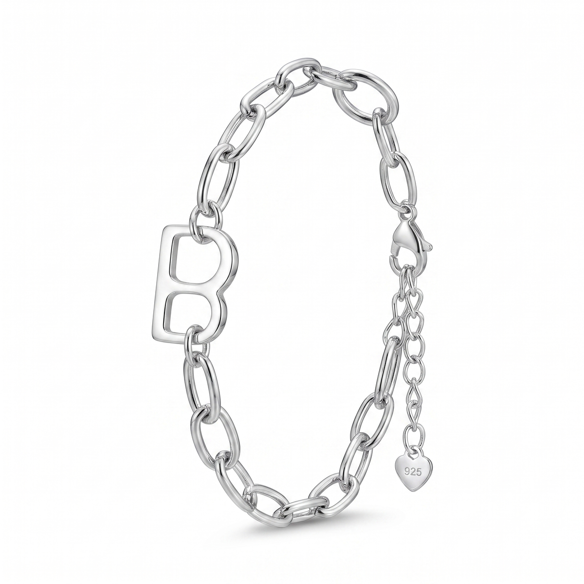 Signature B Link Bracelet