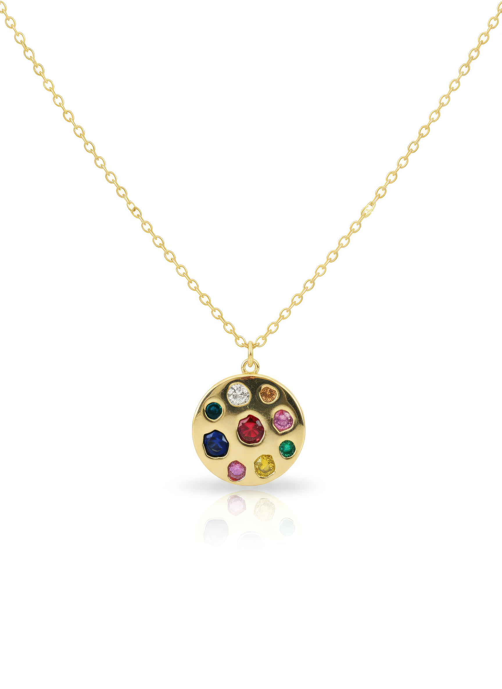 Orbit Medallion Necklace