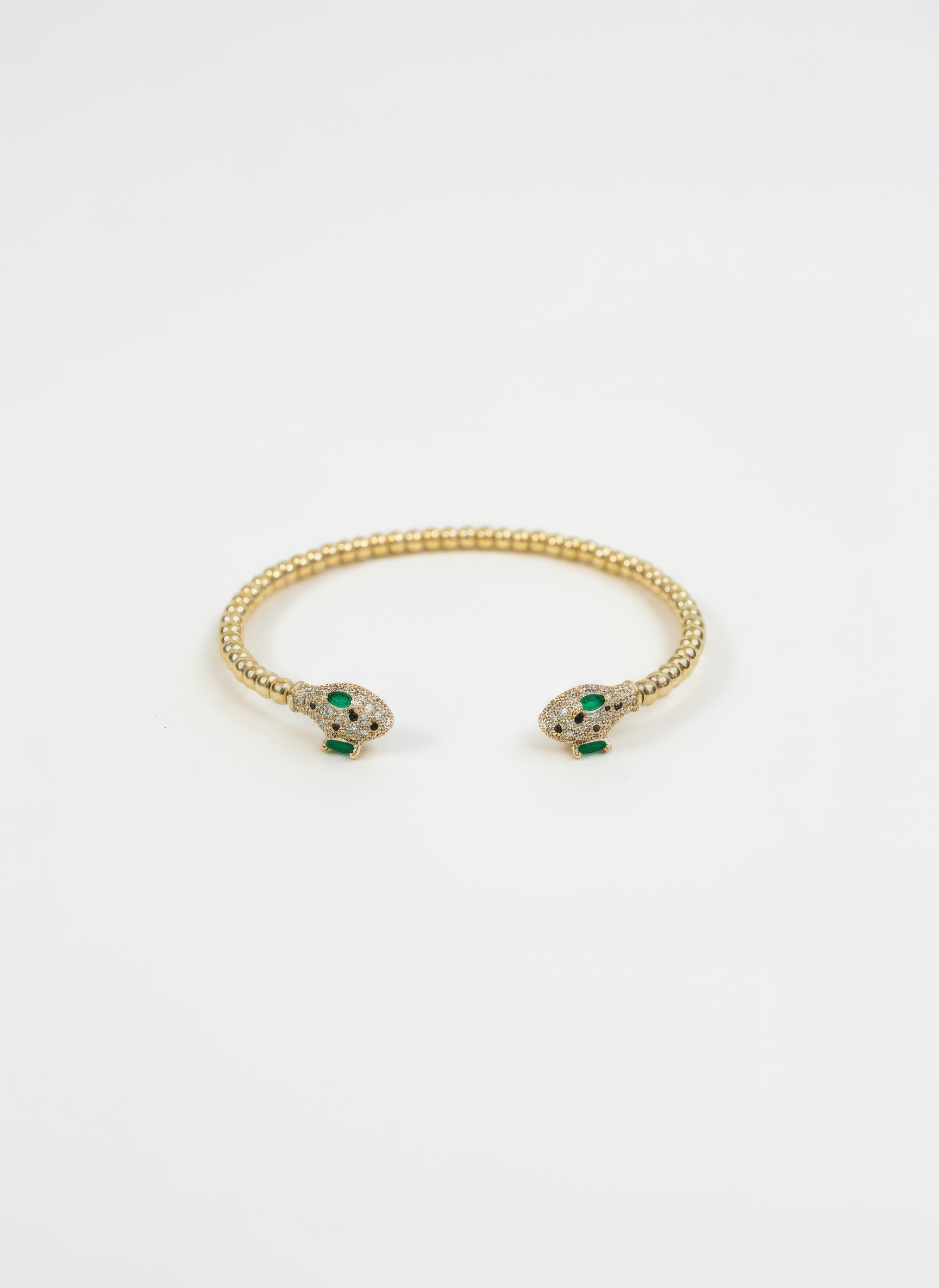 Gemini Serpent Cuff