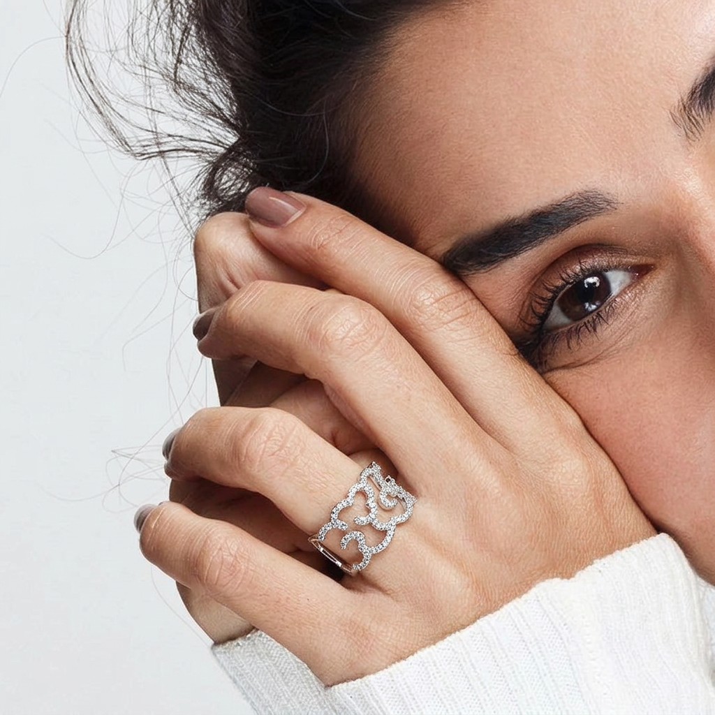 Allegra Curve Ring
