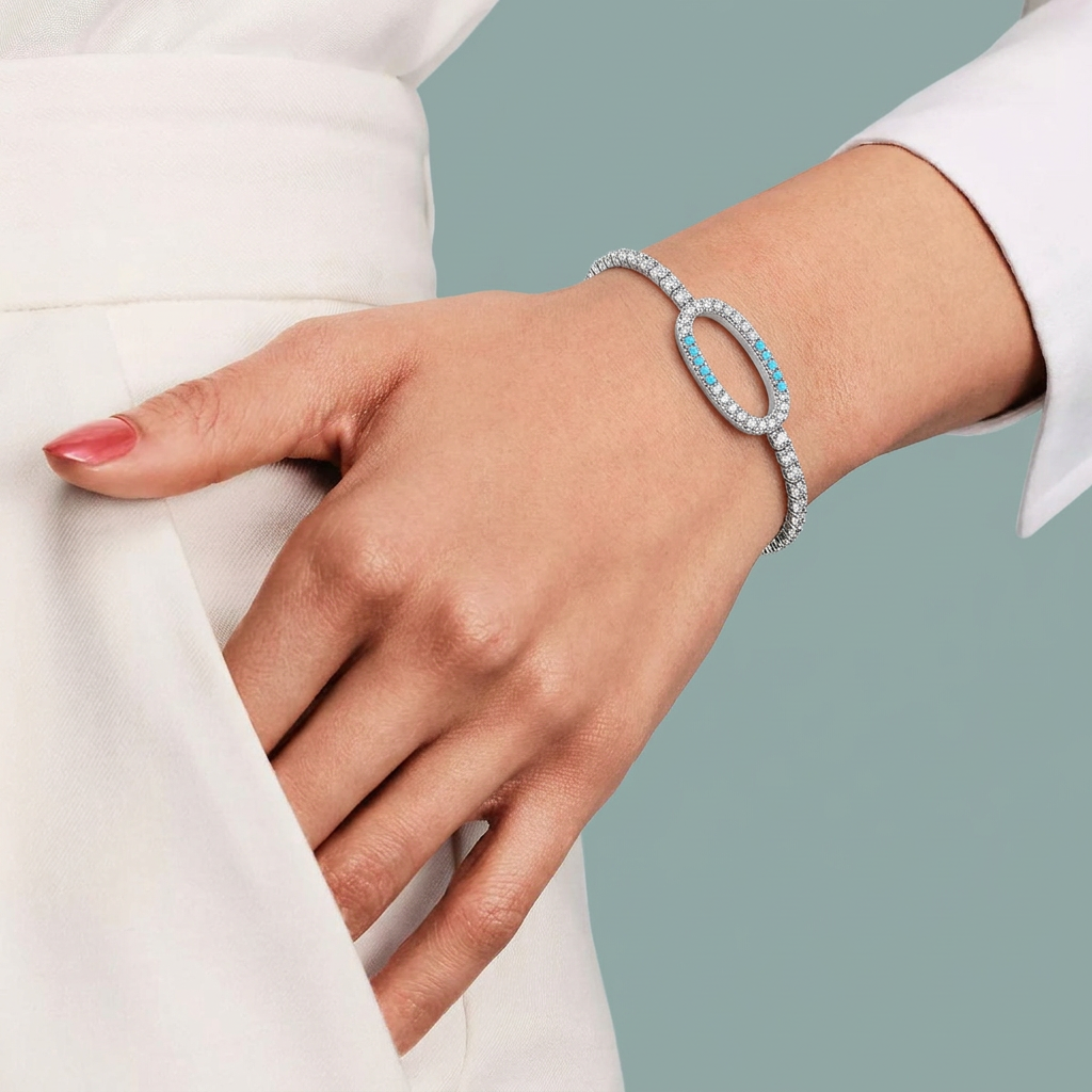A Touch of Sky Bracelet