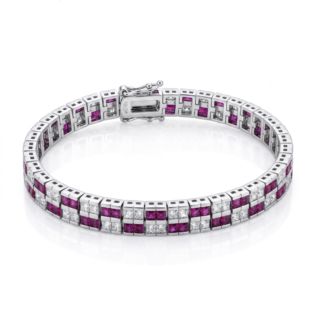 Crimson Line Bracelet