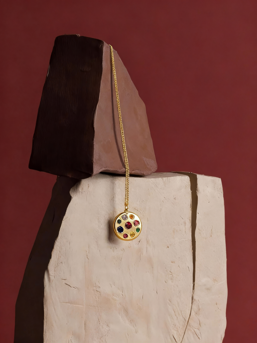 Orbit Medallion Necklace