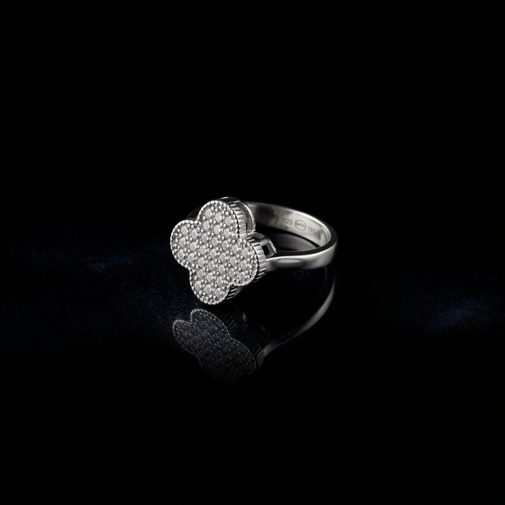 Camille Four-Petal Ring