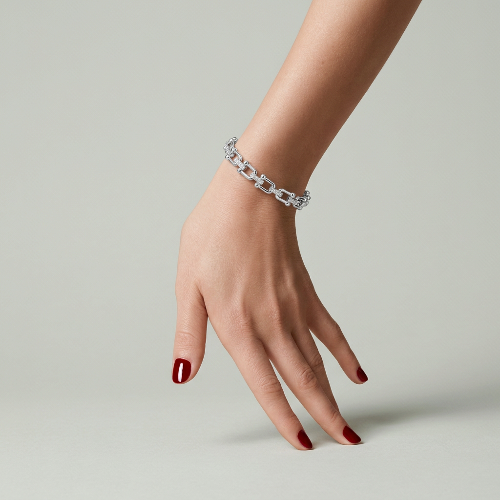 Silver Keepsake Bracelet