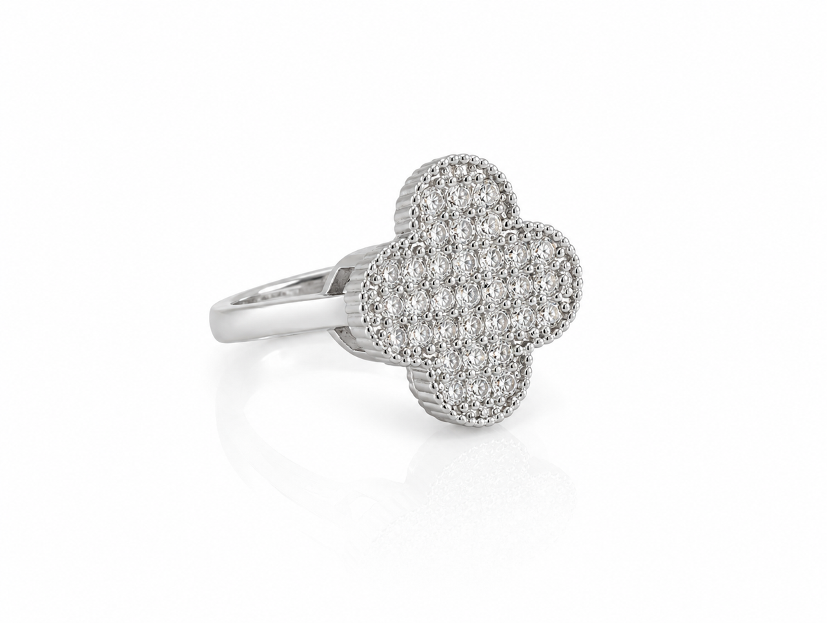 Camille Four-Petal Ring