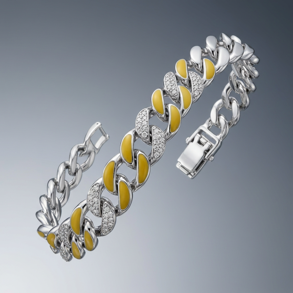 Golden Pulse Bracelet