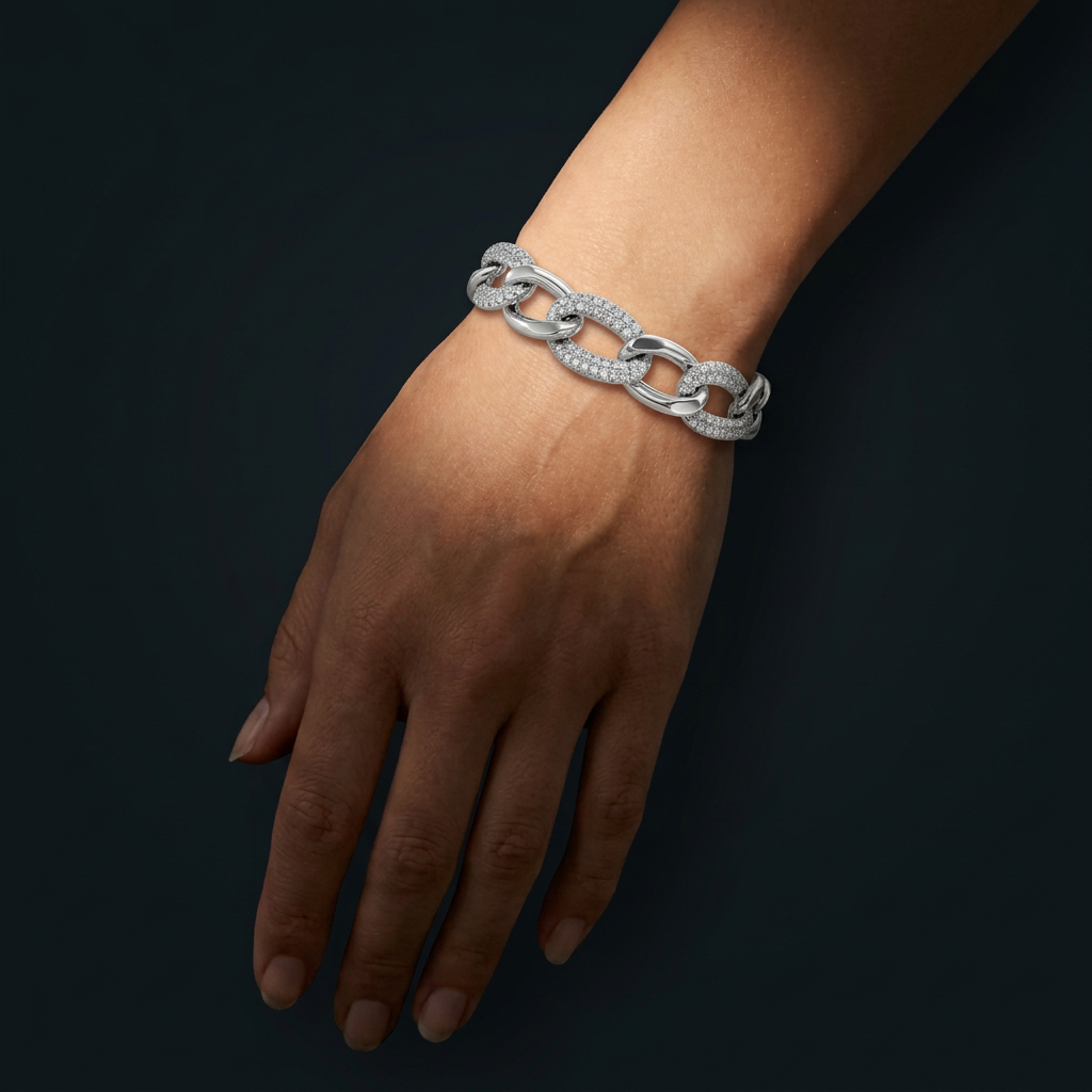 Diamond Ties Bracelet