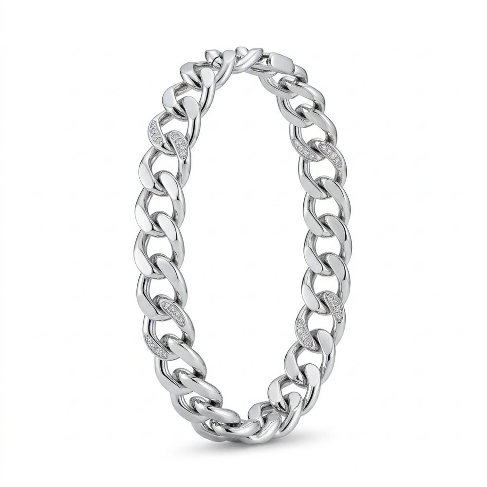 Silver Embrace Bracelet