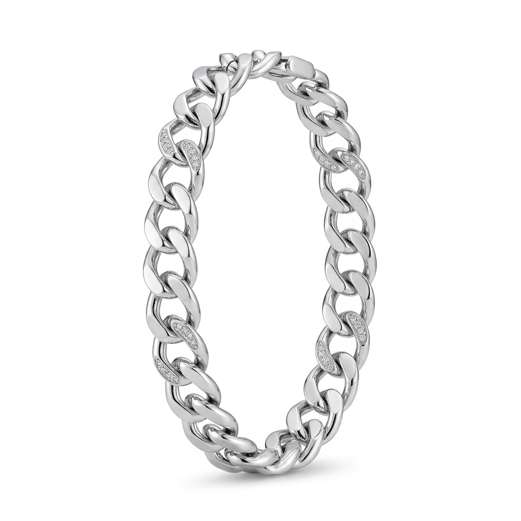 Silver Embrace Bracelet