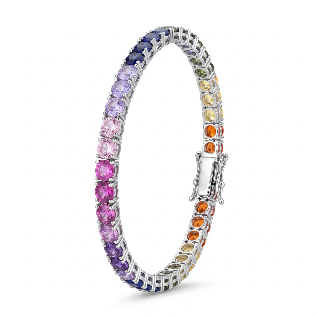 Prismé Tennis Bracelet