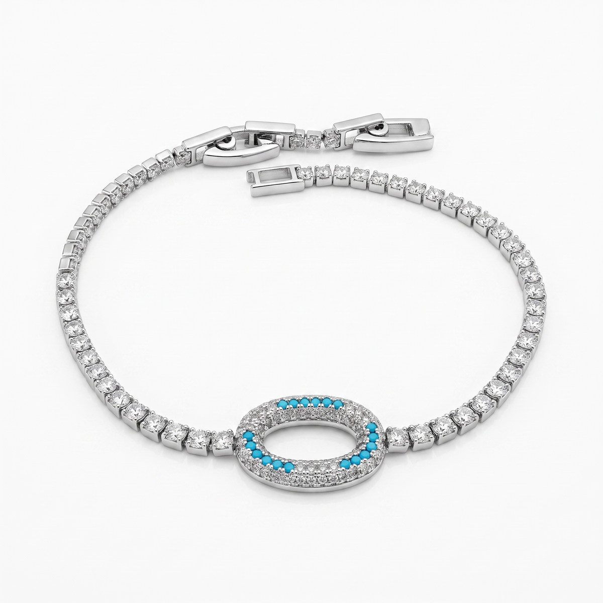 Turquoise Orbit Bracelet