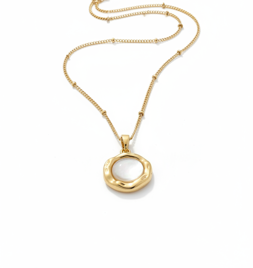 Halo Drop Necklace