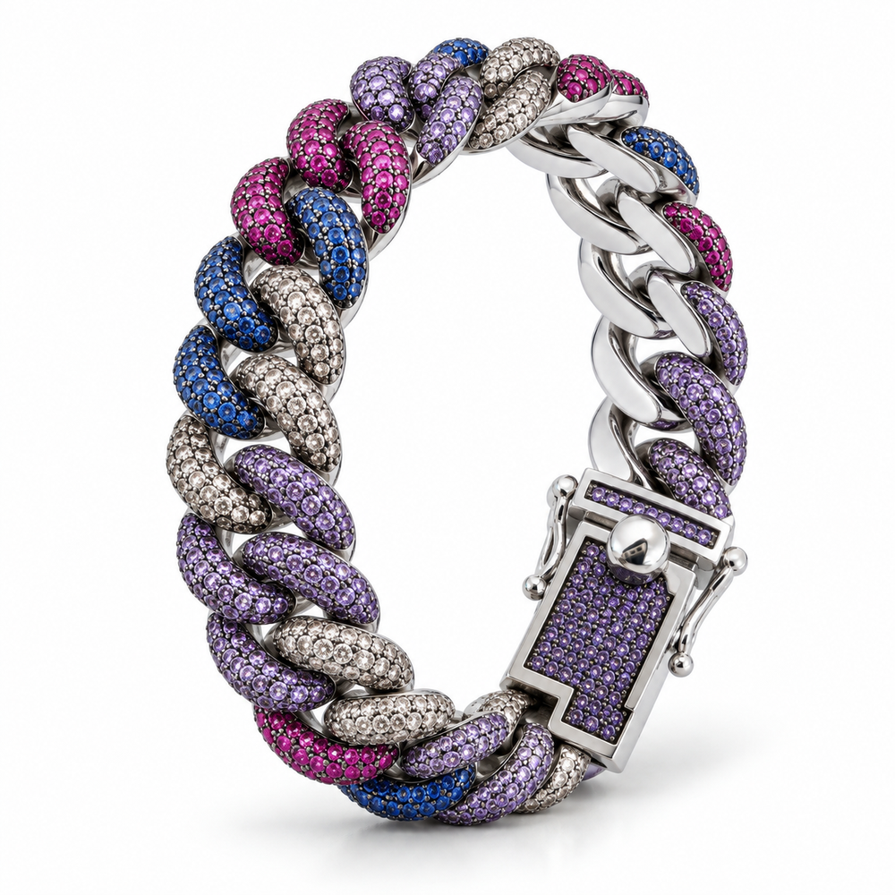 Linked in Colour Bracelet
