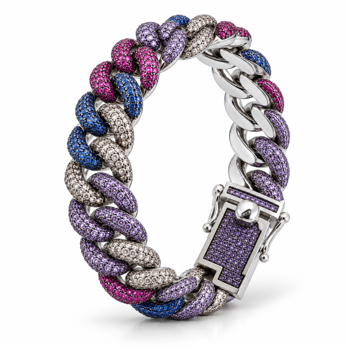 Linked in Colour Bracelet