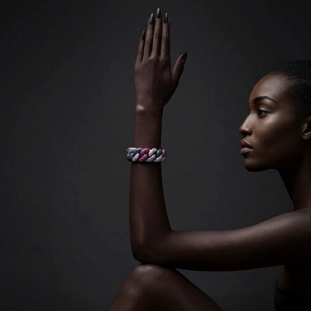 Linked in Colour Bracelet