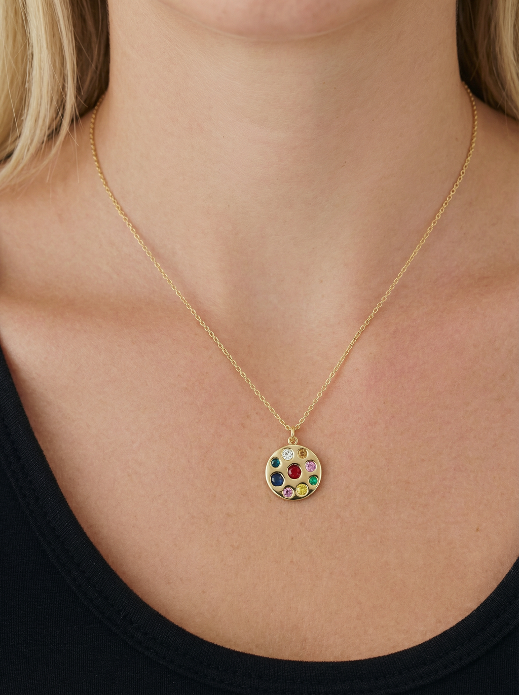 Orbit Medallion Necklace