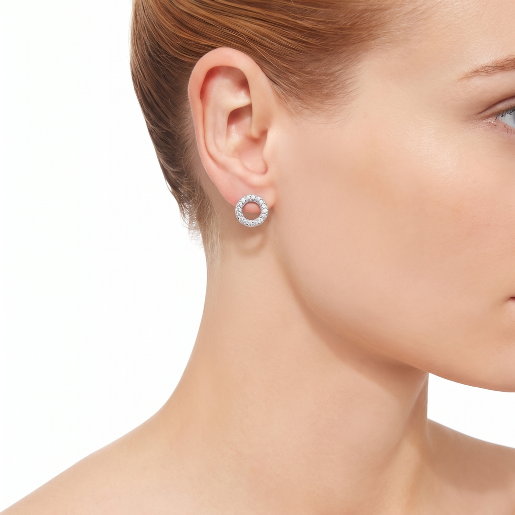 Pavé Ring Studs