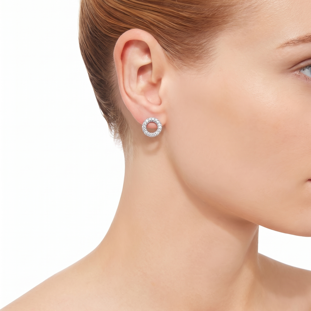 Pavé Ring Studs
