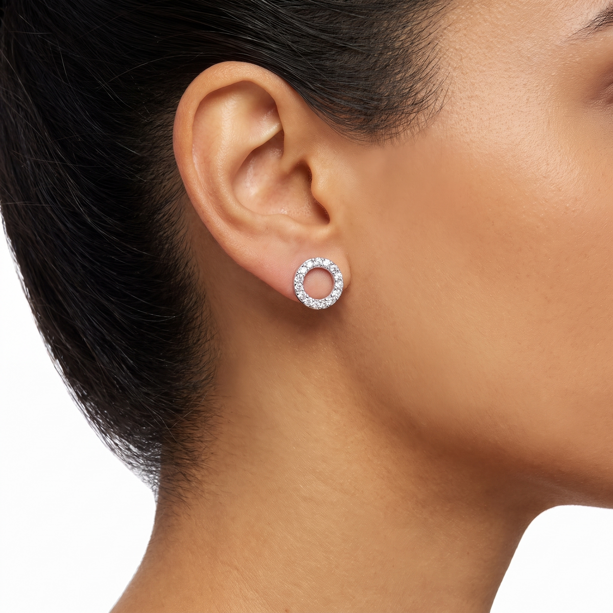 Pavé Ring Studs