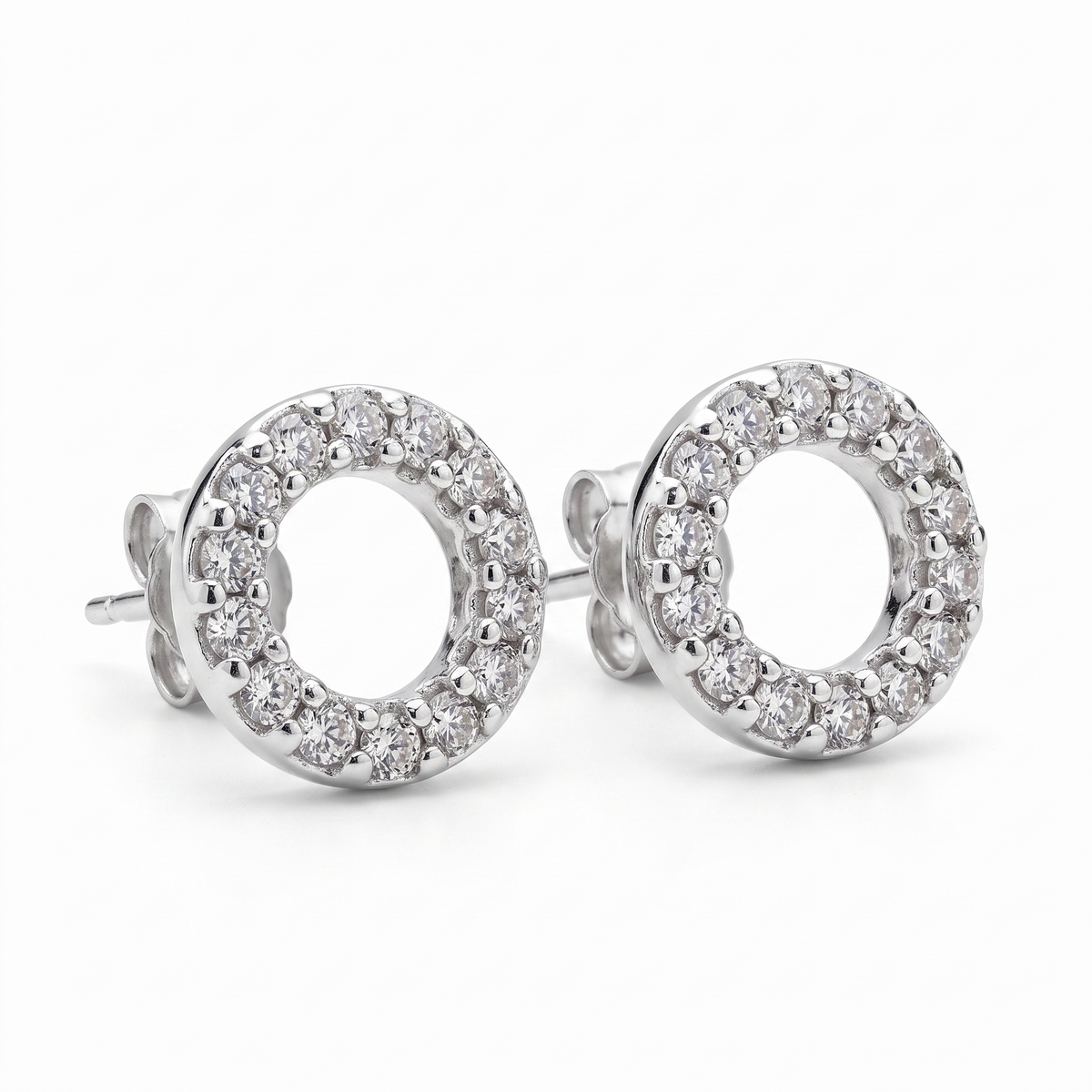Pavé Ring Studs