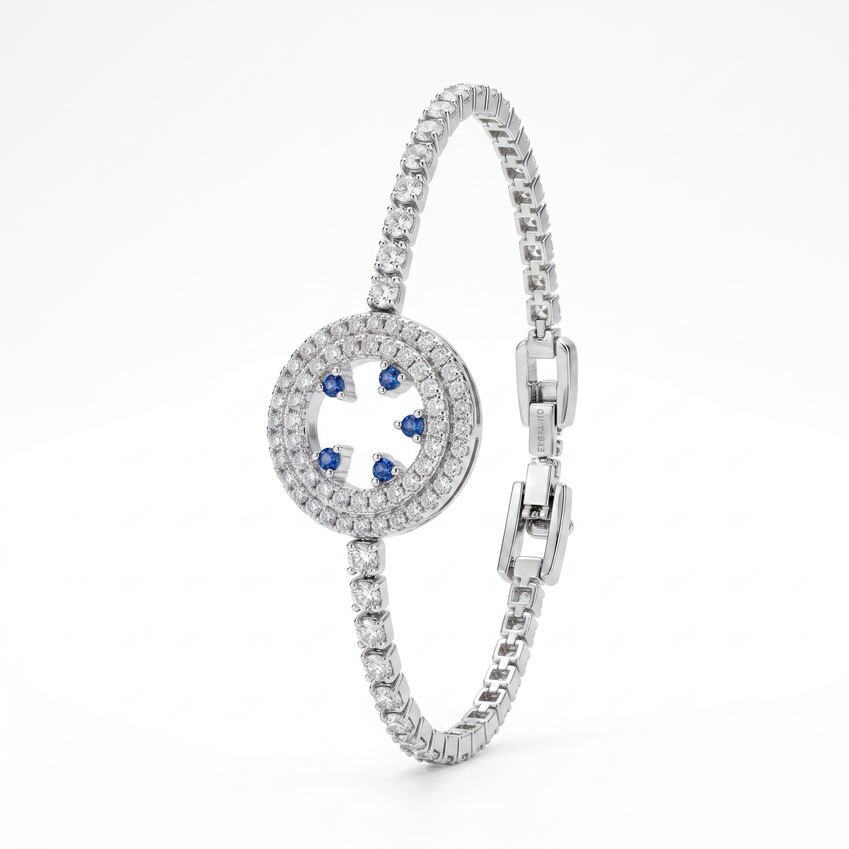 Imperial Blue Medallion Bracelet