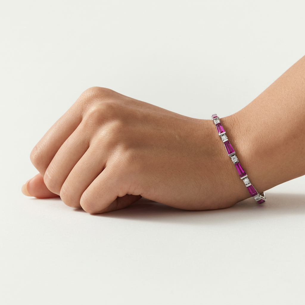 Crimson Path Bracelet