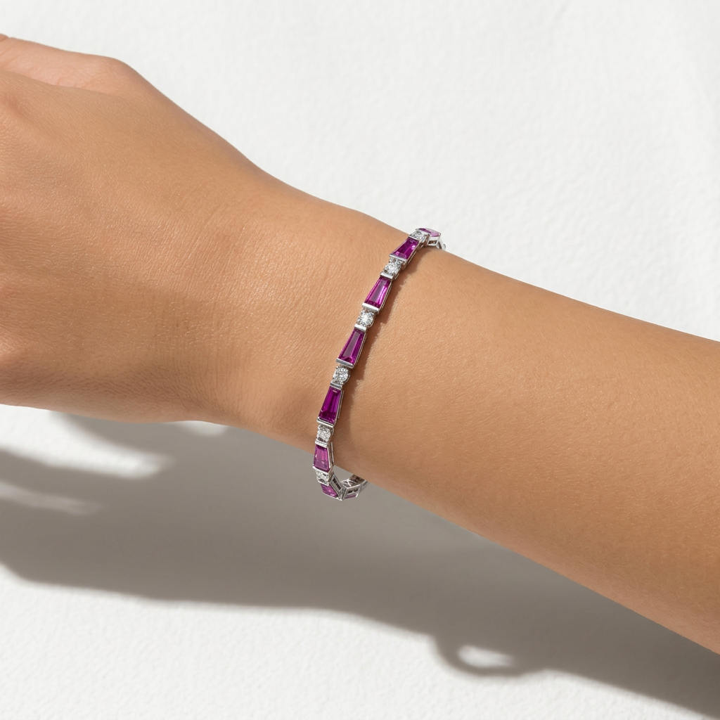 Crimson Path Bracelet