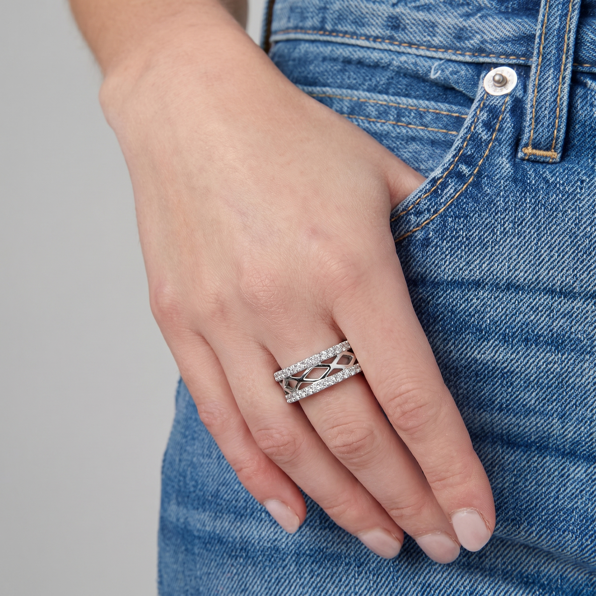 Valleria Lattice Ring