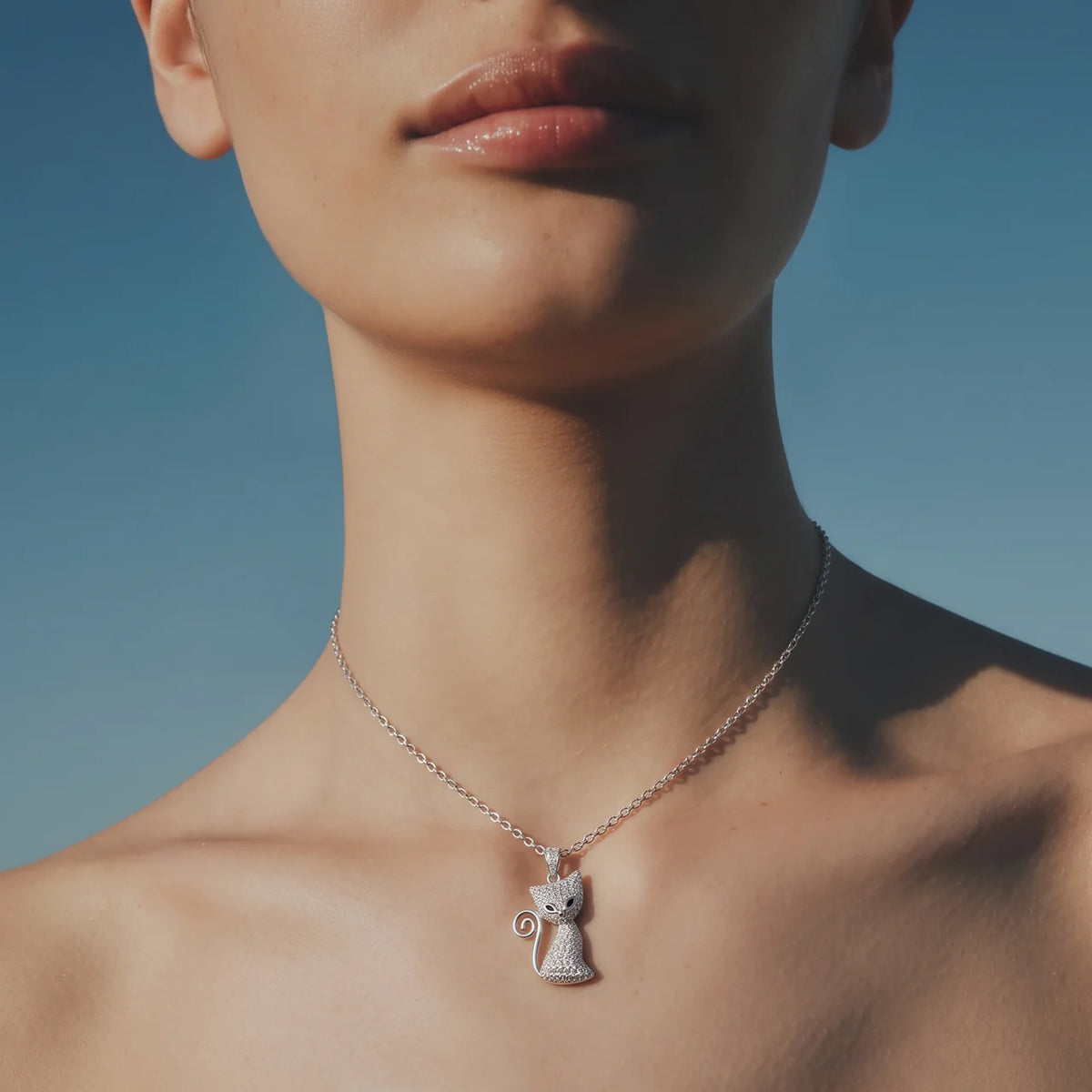 Celeste Cat Necklace