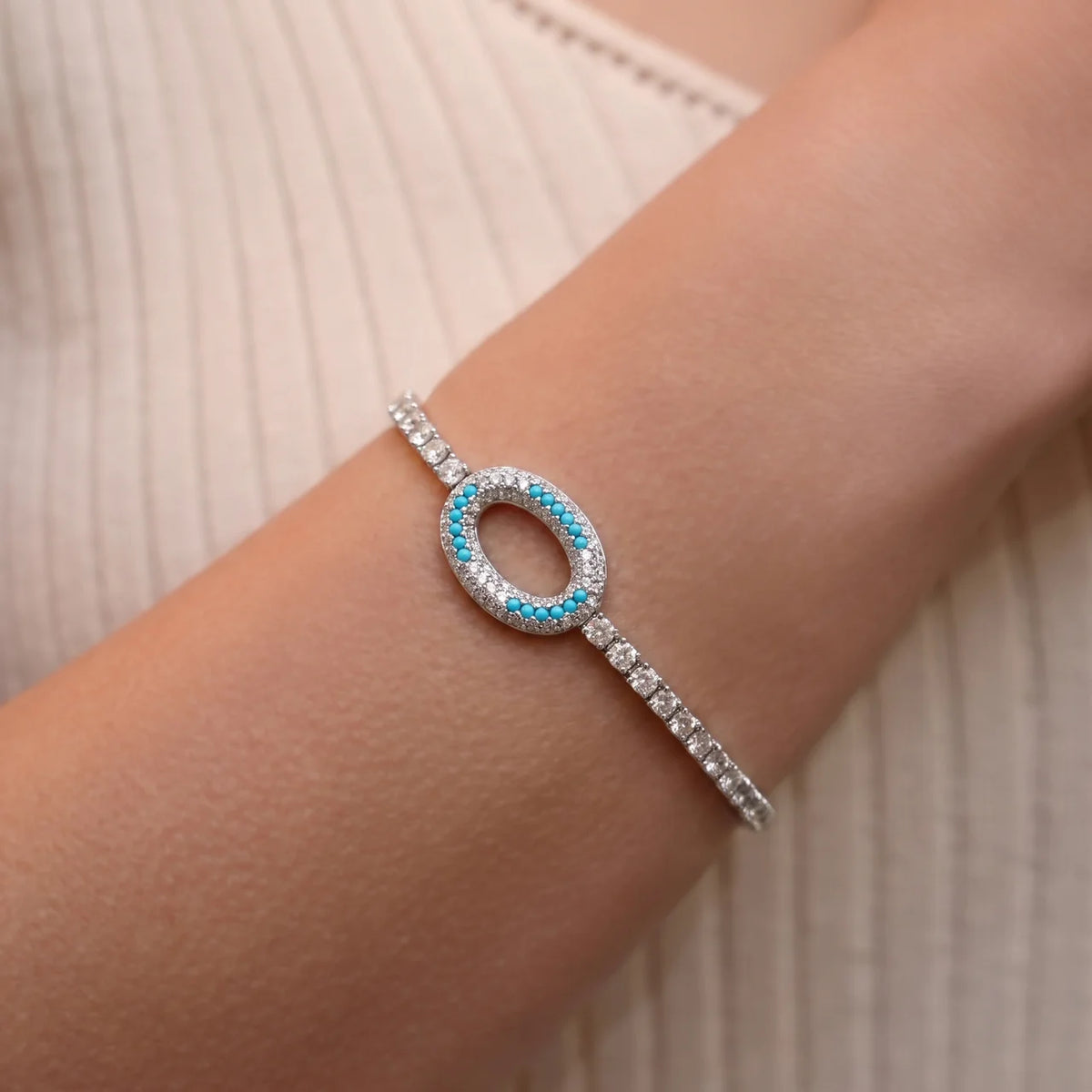 Turquoise Orbit Bracelet