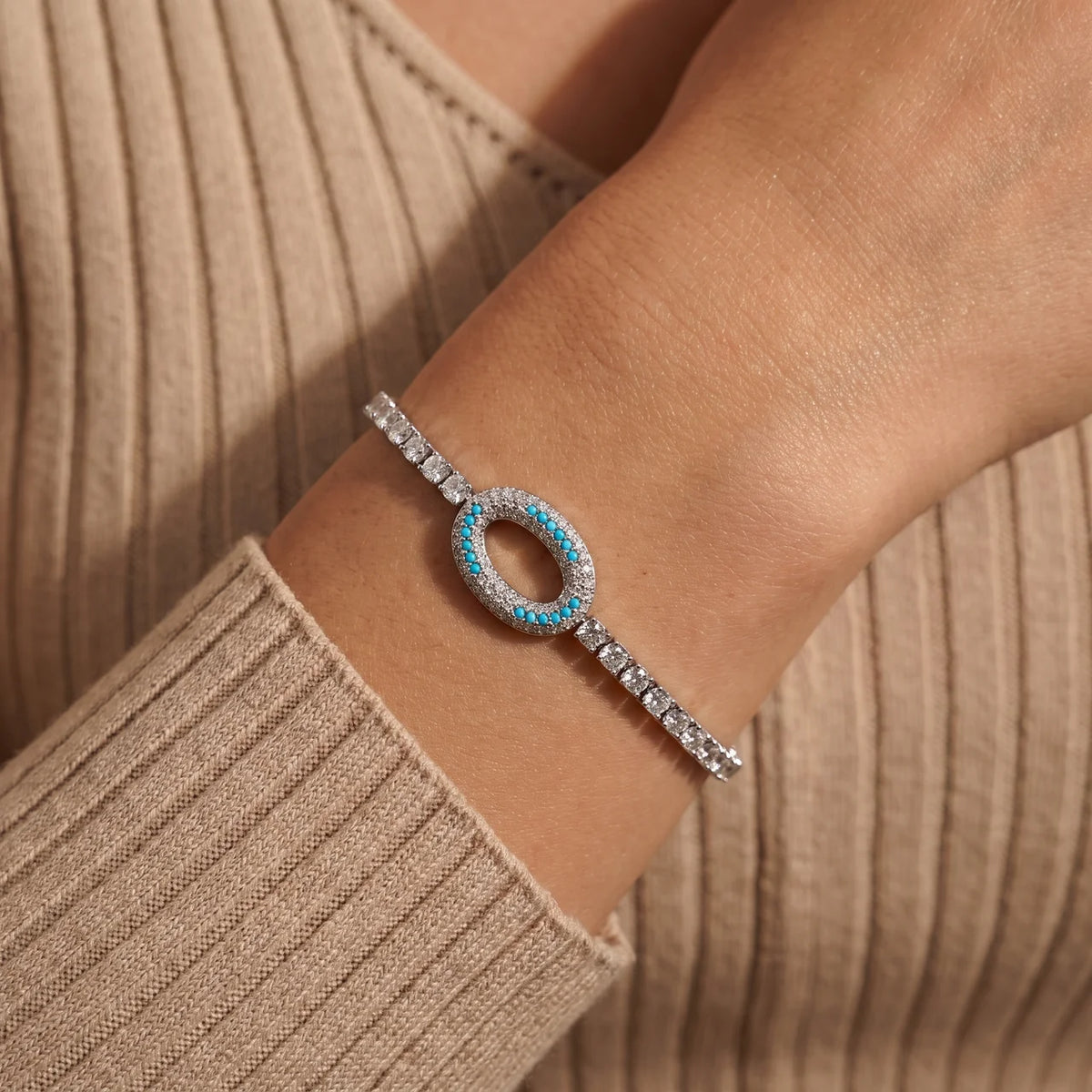 Turquoise Orbit Bracelet