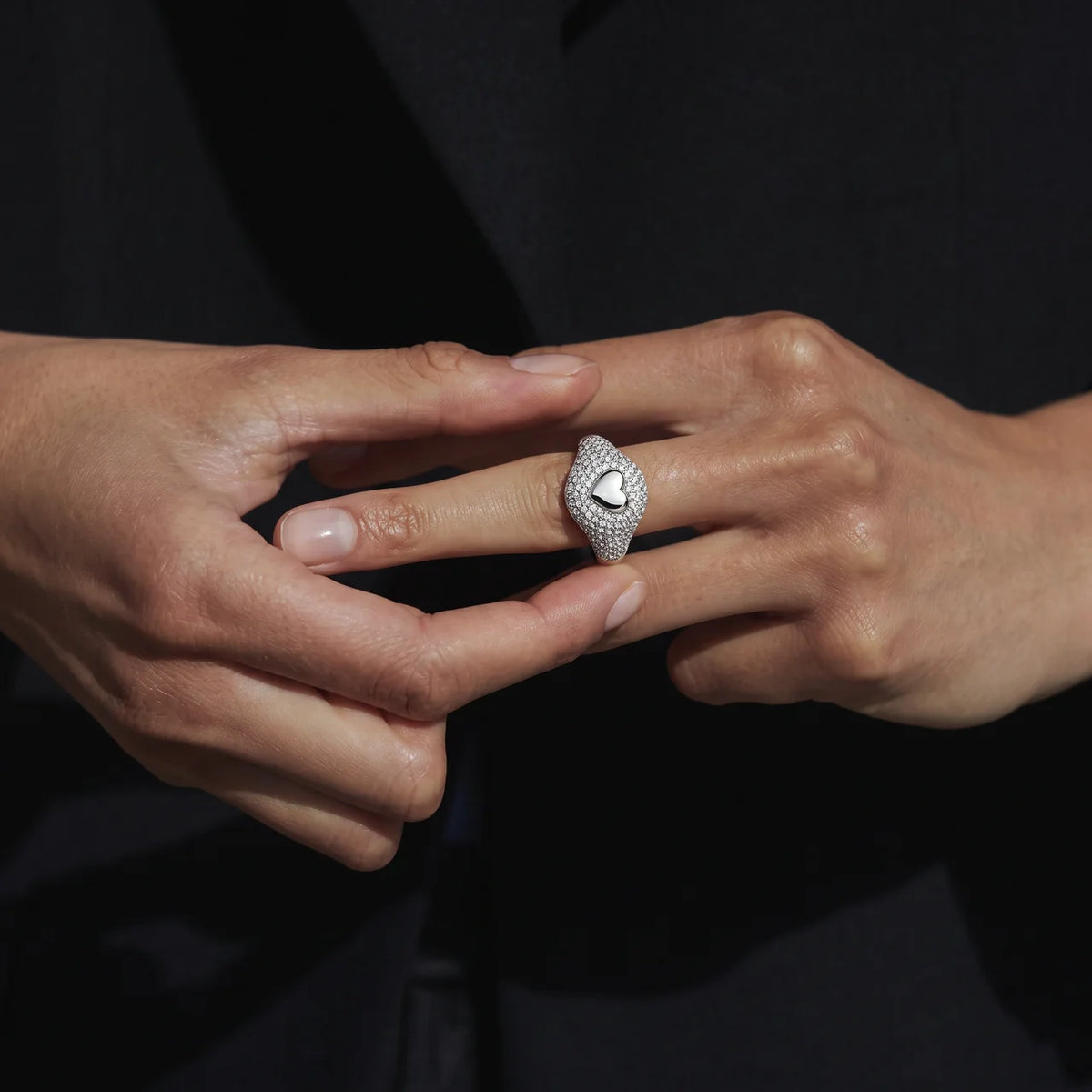 Amorette Heart Ring